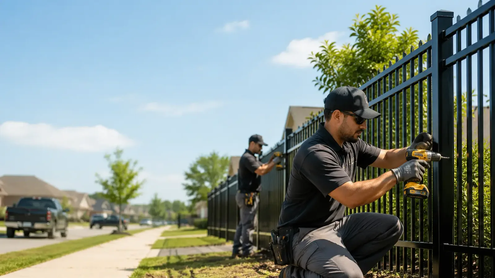 Metal Fence Installation in Odon, IN